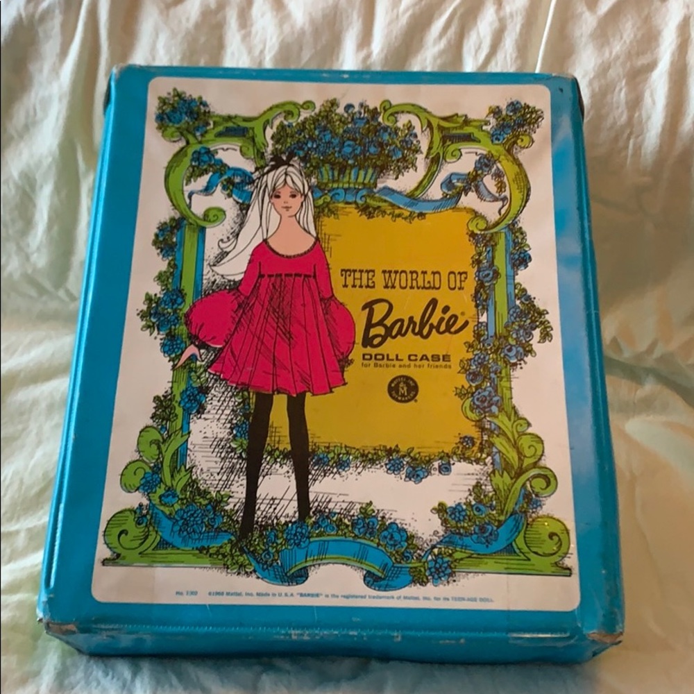 Vintage Barbie storage case